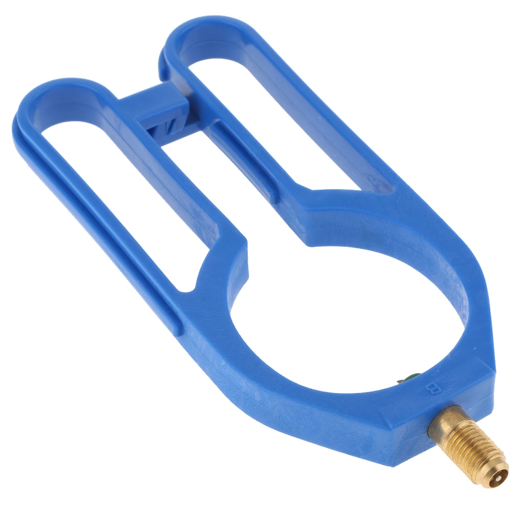 Automotive Car Can Tap R134a Refrigerant Hose Bottle Opener 1/4SAE Blue
