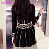 [LDYRWQY] 2022 spring and autumn new women's cover belly winter women's thick knitted base dress ► Photo 3/6