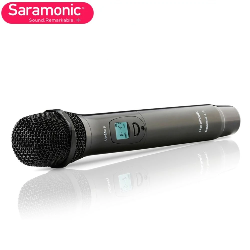 Saramonic UwMic9 HU9 96-Channel Digital UHF беспроводной ручной микрофон со встроенным передатчиком