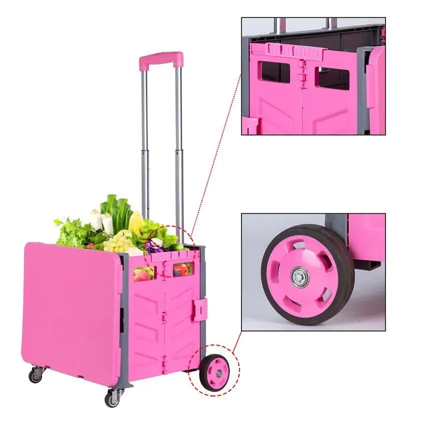 Cozinha Carro Plegable Тележка для покупок Carrello Cucina Mesa Cocina Roulant Chariot De Courses Avec roulets Кухонная Тележка