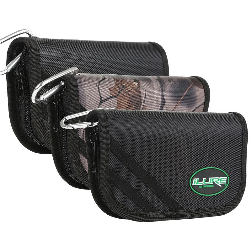 

Tapered Leader Line Storage Line Tippet Bag Fly Fishing Tackles BagFishing soft bait accessories key wallet