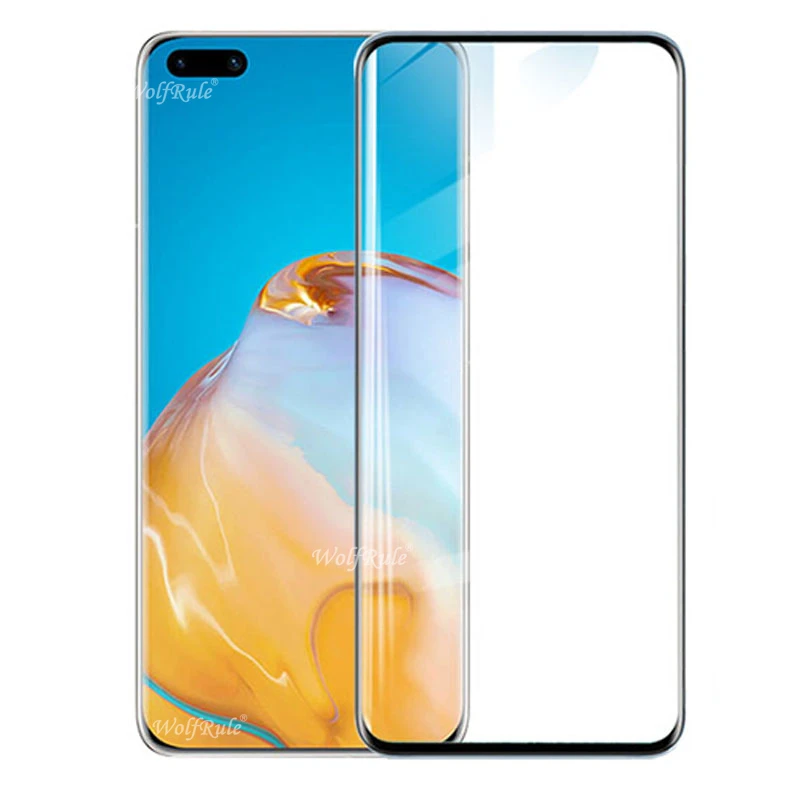 Для стекла Huawei P40 Pro закаленное стекло полное покрытие защитное экран Protetor для P 40 |