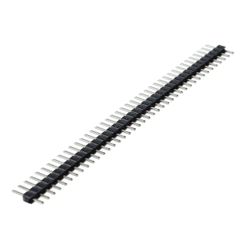 10 шт. 1x40 контактов шаг 2 0 мм однорядные штырьковые разъемы PCB|Клеммные колодки| |