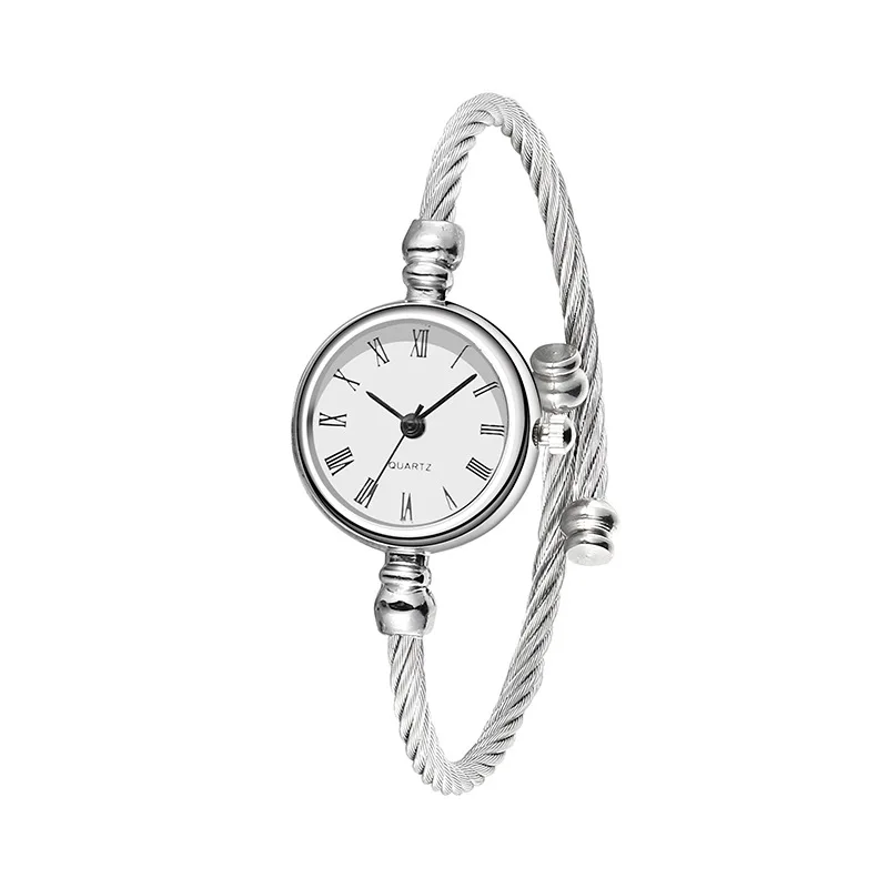 

Cross Border for Hot Sales Simple Mori Girl Style Students Bracelet Quartz Watch to Fight a Lot of Hot Selling Steel Belt Studen