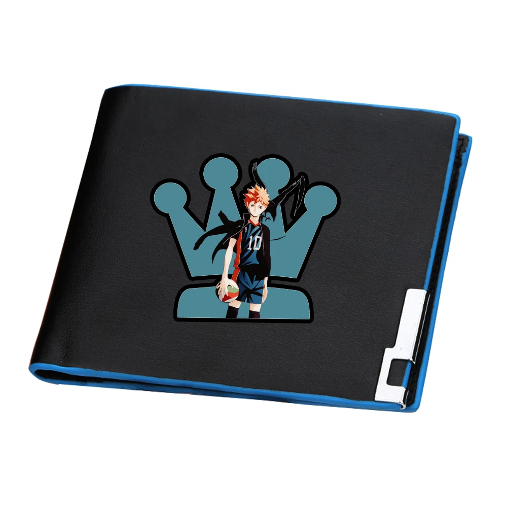 Короткий кошелек с аниме Haikyuu Karasuno VBC Хината шойо сумка для денег унисекс ID