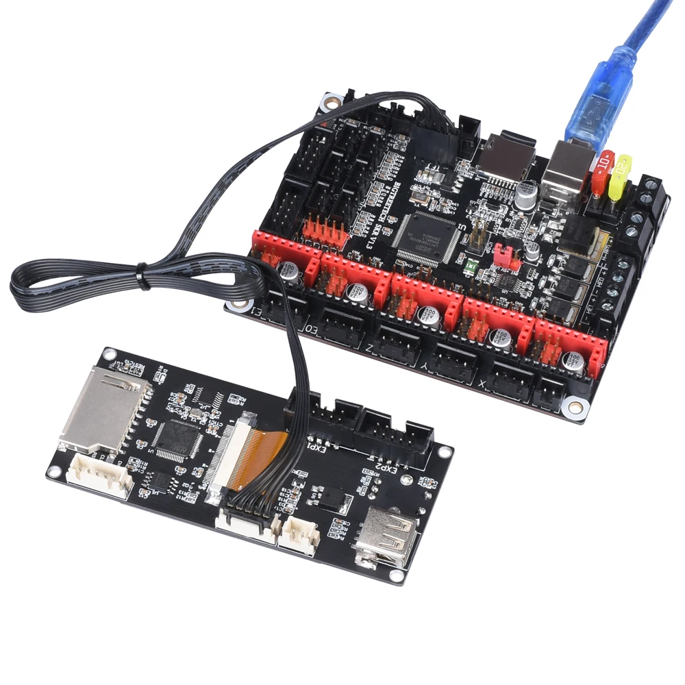 BIGTREETECH SKR V1.3 3D-принтер+ TFT24 сенсорный экран+ TMC2209 TMC2208 UART TMC2130 для Ender 3/5 MKS GEN L части 3d принтера