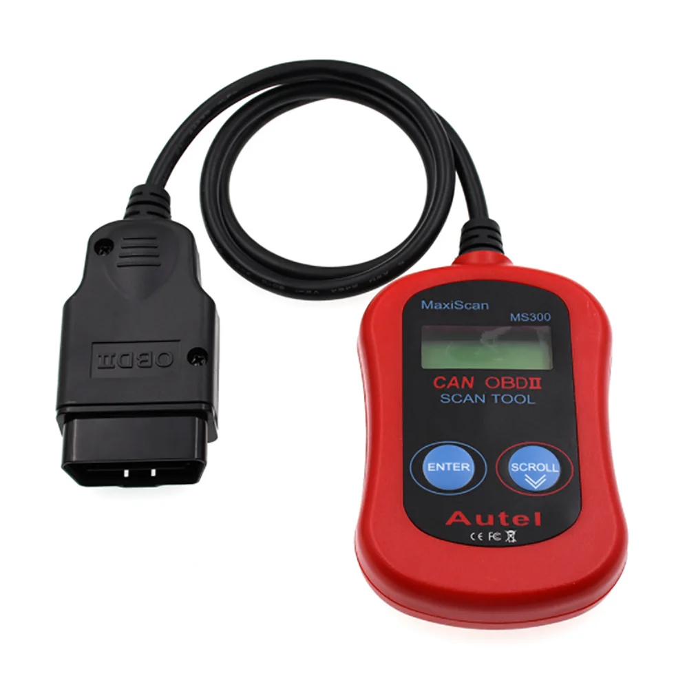 MS300 OBD2 считыватель кодов диагностические инструменты Профессиональный OBD2 EOBD Бортовая Система диагностики сканирования многоязычный