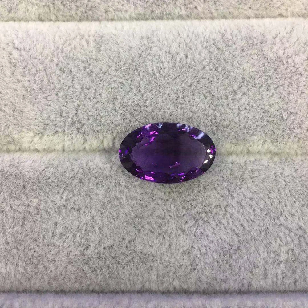 7.5ct Натуральный драгоценный камень аметист топ цвет Птичье гнездо резка полудрагоценный камень для diy ювелирных изделий - Цвет камня: 7.5ct