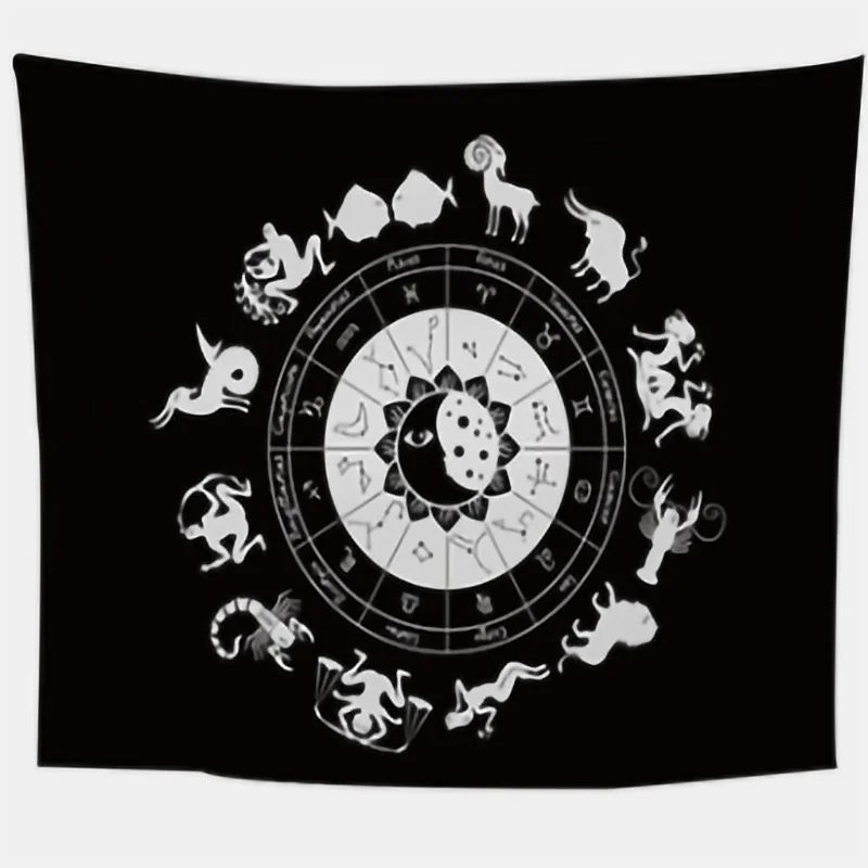Настенный Гобелен из полиэстера Ouija Sun Witchcraft настенный гобелен настенное одеяло