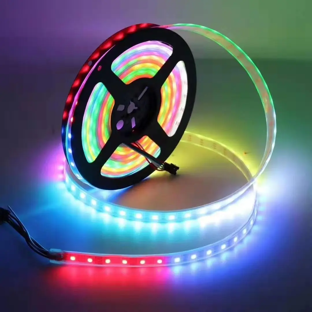 

Digital LED Strip WS2815 WS2811 SK6812 DC12V Addressable DMX RGB LED Strip Light Pixel LED Tape Club Light