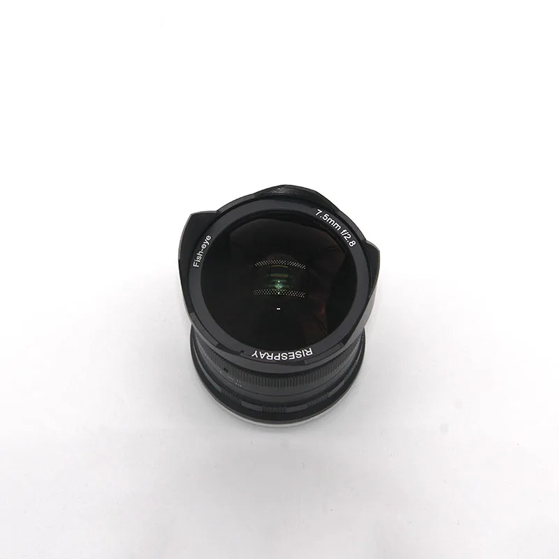 Foleto APS-C 7,5 мм F2.8 объектив рыбий глаз ручной фиксированный объектив камеры видеонаблюдения для sony NEX E Mount Canon EOS-M Mount Fuji Lens M4/3 a7 gh10
