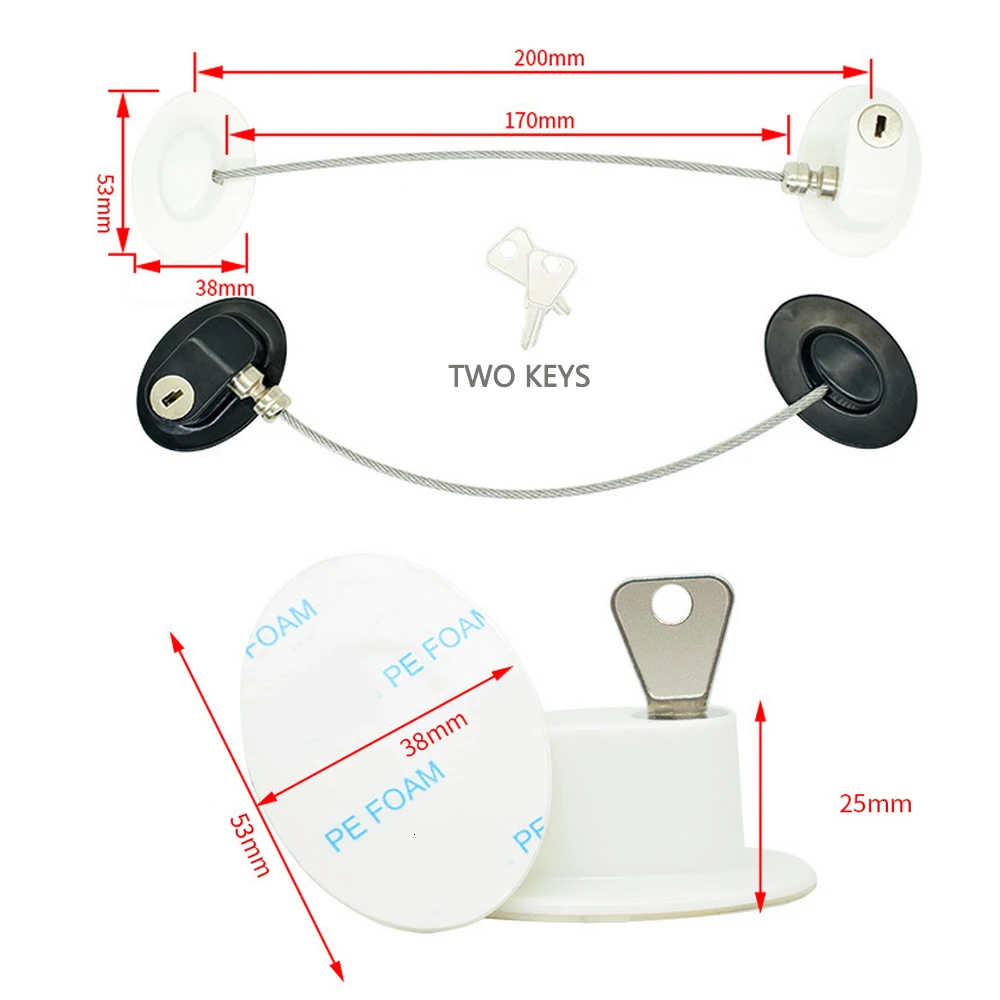Детское платье, 1 предмет, защита замок холодильника окном остановка без перфорации Детская безопасность детей замок для безопасности оконный ограничитель безопасный