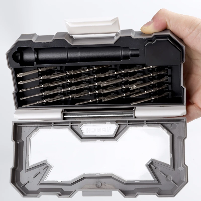 Magnetic Screwdriver Set 23 in 1 Original Nanch Precision Daily disassembly tool for Electronics Multi Length 3