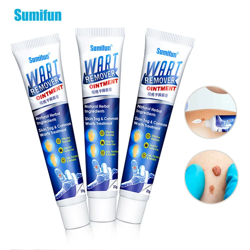Sumifun 1 шт. крем для удаления бородавок этикетка кожи ног кукурузы тела Кротов