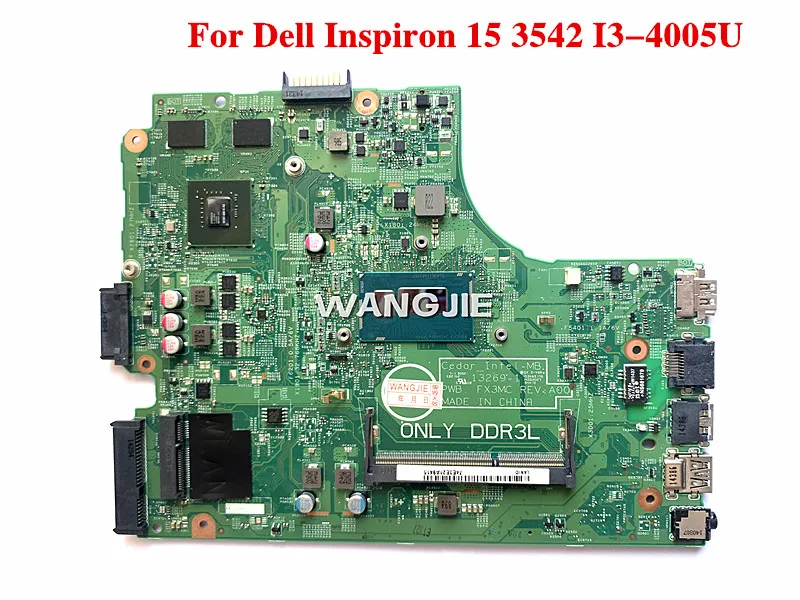Материнская плата ноутбука для Dell Inspiron 15 3441 3541 3442 3542 Φ системная HHVFV 13269-1 I3-4005U |