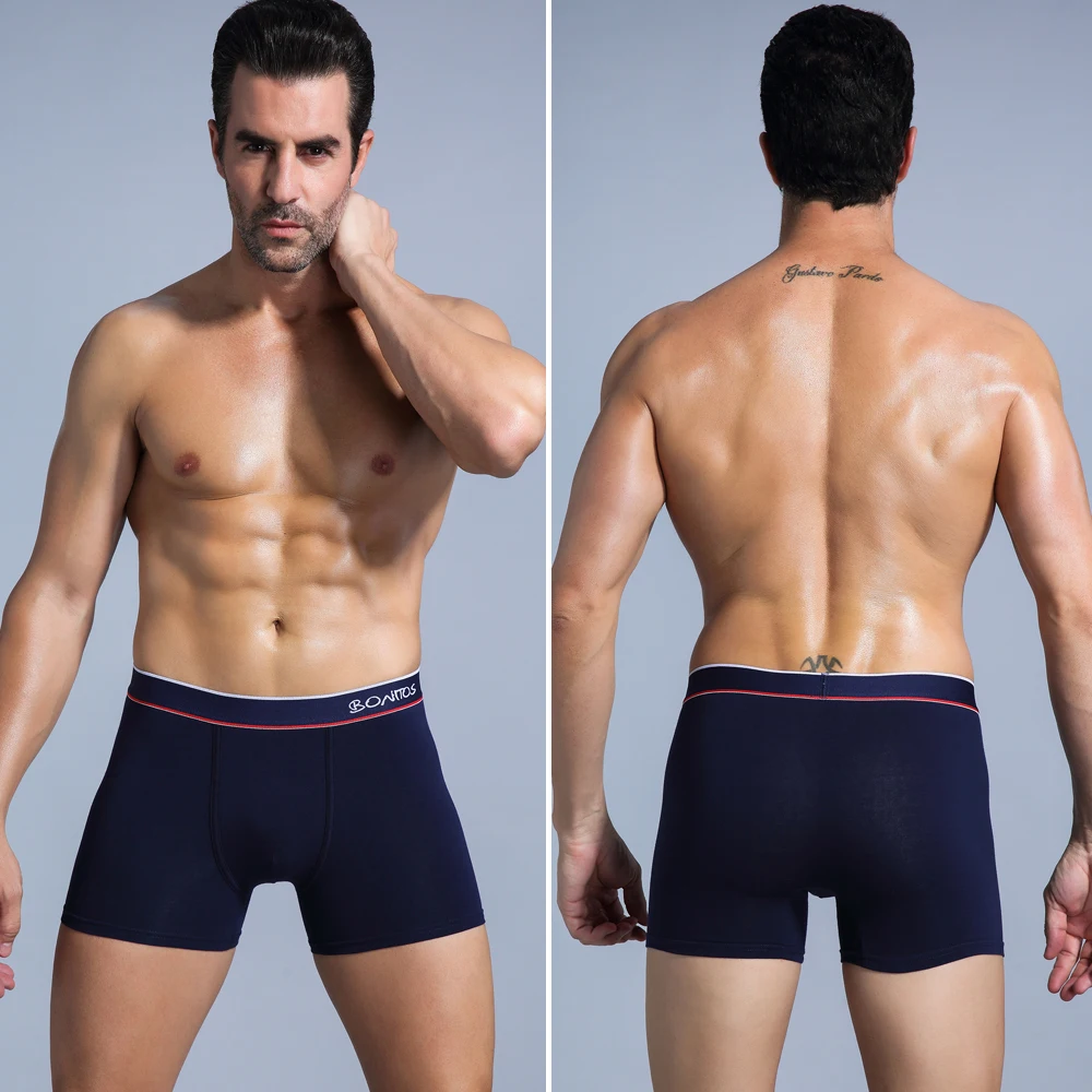 Boxer Shorts Men Cotton Underwear
