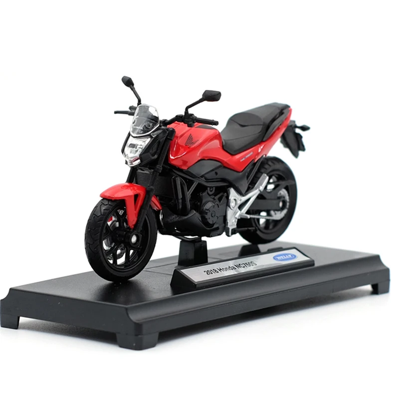 WELLY 1:18 2018 Honda NC750S Alloy Street Sport Motorcycles Model