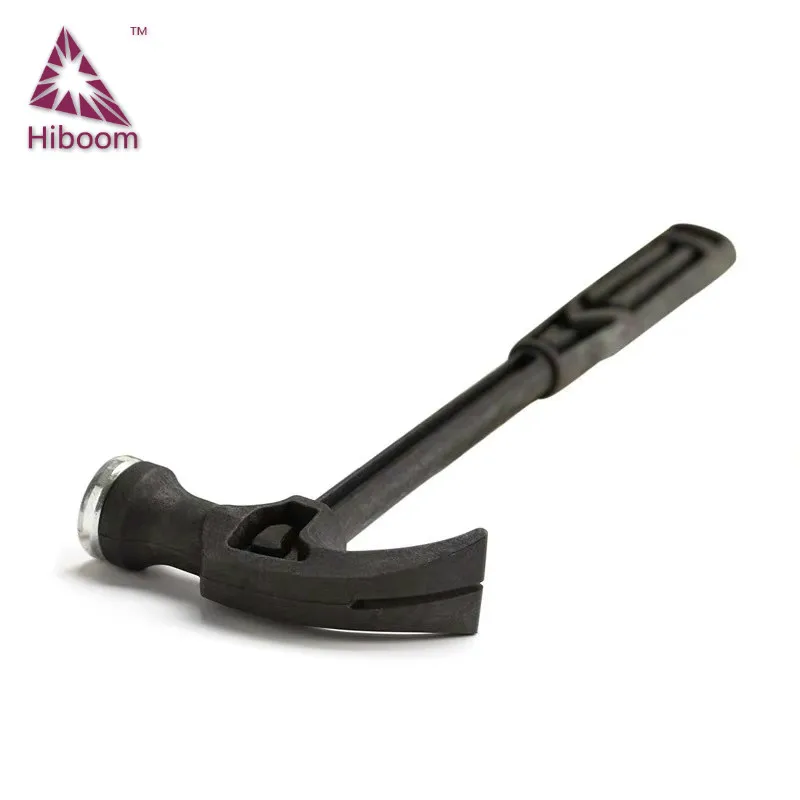 

Mini Multi-functional Hammer Sheep Horn Hammer Wrapped Plastic Fber Bing Hammer Nail Knocking Frame Tool