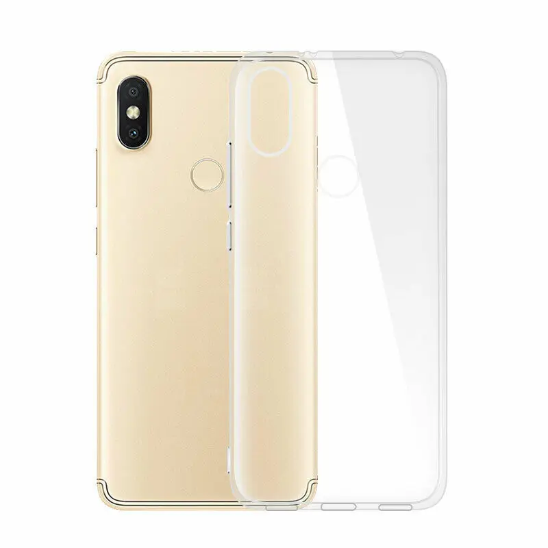 Мягкий чехол из ТПУ для Xiaomi Redmi S2/Y2 Прозрачная силиконовая защитная Пылезащитная