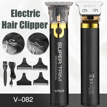 

Powerful 0mm Durable T-Outliner Heavy Cordless Trimmer for Men and Professional Barber Baldheaded Hair Clipper Finish Hair Cutti