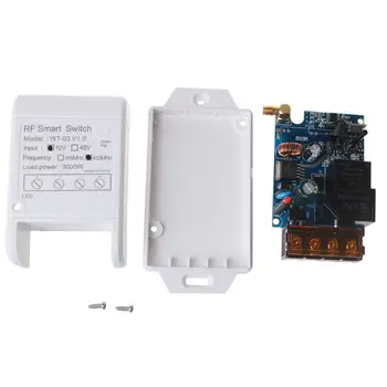 

1Set DC12-48V Single Way Water Pump Remote Control Switch ON OFF Relay Receiver