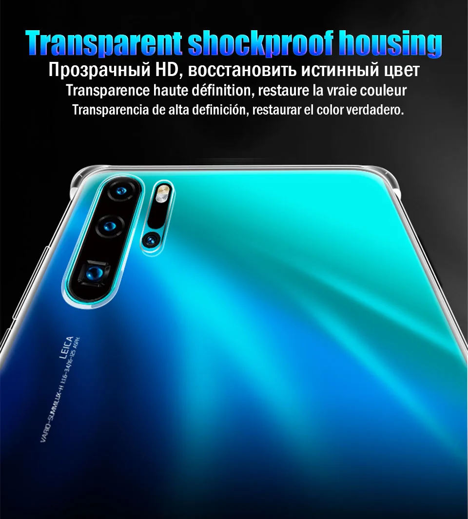 Shockproof Case For Huawei P20 P30 P10 Lite Mate 20 10 30 Pro P Smart Case For Honor 8x 9 10 Lite 20 Pro Nova 3 3i Cover