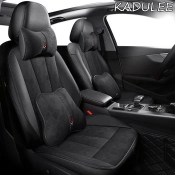 

KADULEE Custom Leather car seat cover For JAC S2 S3 S5 RS M2 A30 A13 M3 M5 iEV6S T6 M4 A60 iEV S7 iEV7S Automobiles Seat Cover
