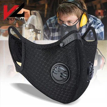 

VICTGOAL Windproof Sports Cycling Winter Mask Sports Women Men Mouth-Muffle Face Mask Running Skiing Masks Bicycle Mask Winter