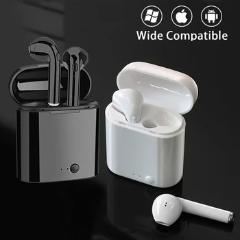 

Headphone Wireless Bluetooth 5.0 Earphone Mini Earbuds With Mic Charging Box Sport Headset For iphone xiaomi Smart Phone