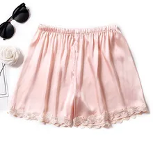 Женская пижама, шорты, женская пижама, штаны, сексуальное кружевное белье, сатиновый, пэчворк, одежда для девочек