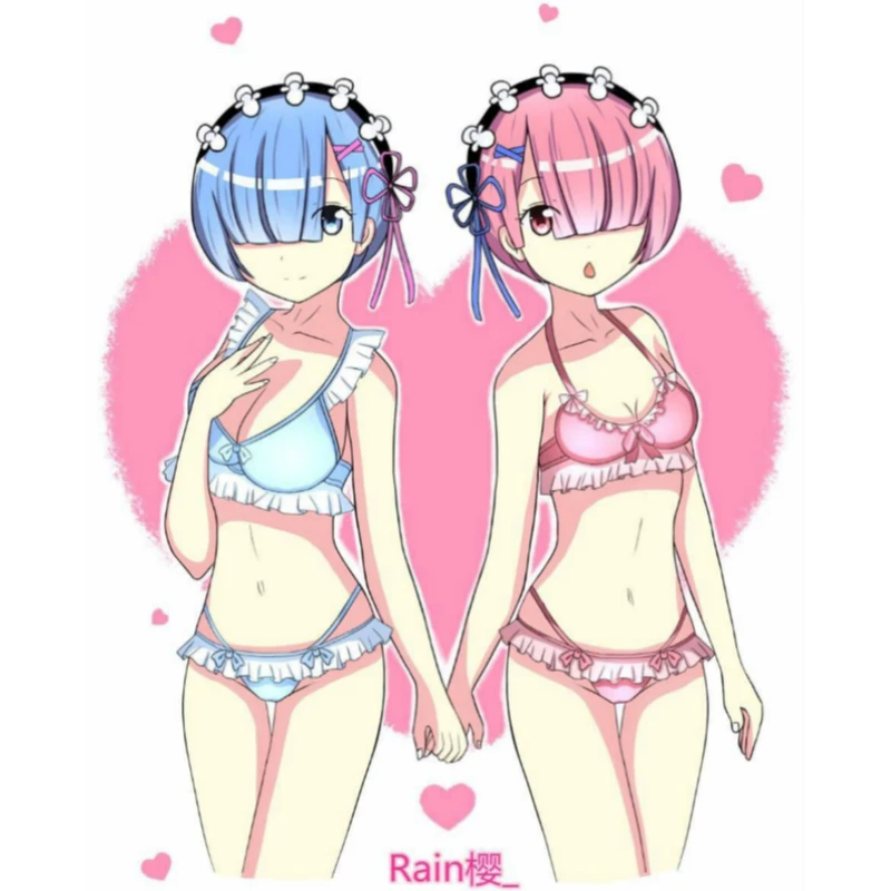 Аниме косплей для RamRem для Re: Zero Kara Hajimeru Isekai Seikatsu женское платье парики vestidos костюм бюстгальтер Набор Хэллоуин карнавал