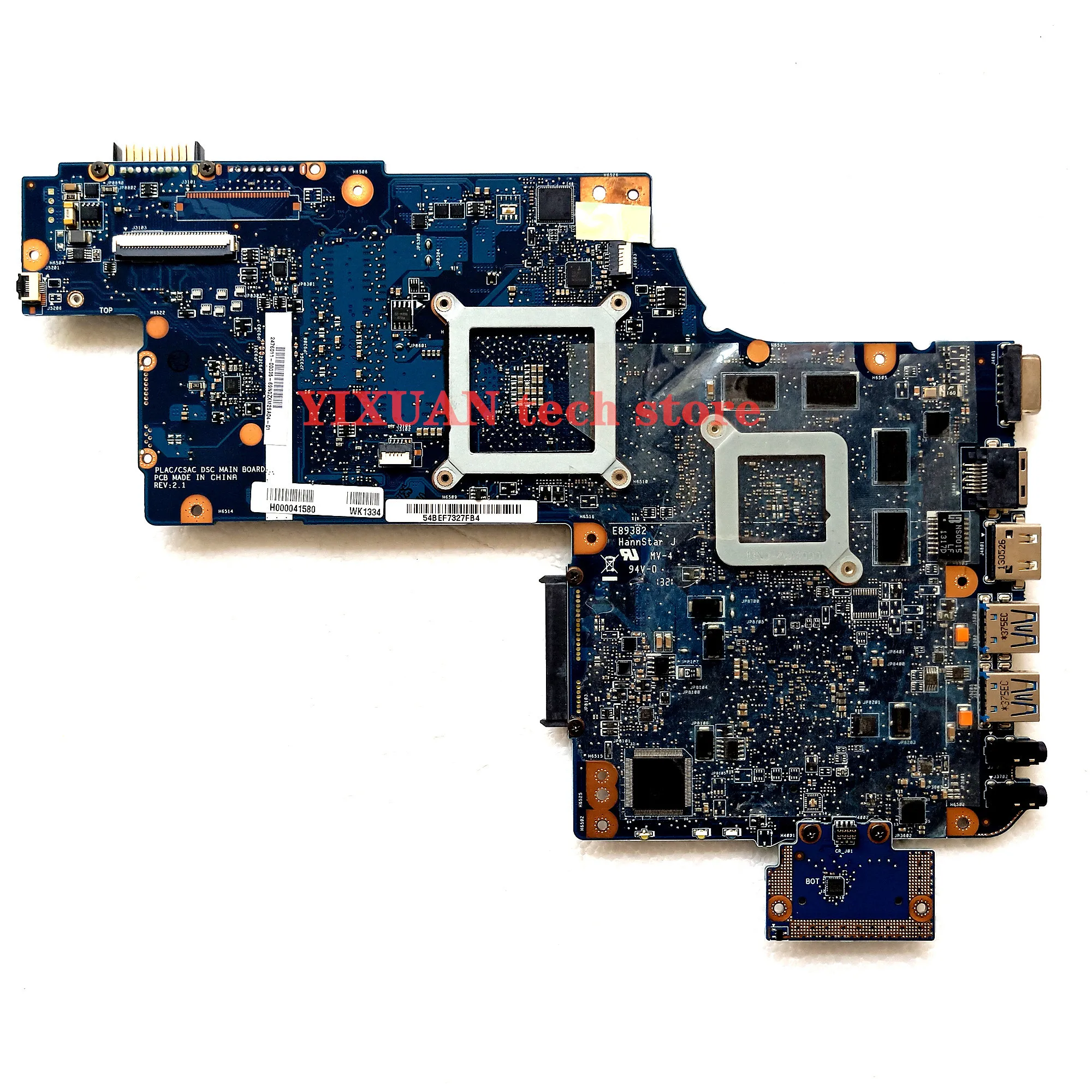 ESHAKHARE/для toshiba Satellite C870 L870 C875 L875 Материнская плата ноутбука DDR3 PGA988 H000041560 с HD7600M 1 ГБ