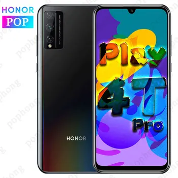 

HONOR Play 4T Pro MobilePhone 6.3 inch Kirin 810 Octa Core Android 9 in-screen OTG ReverseCharge SuperChager 22.5W