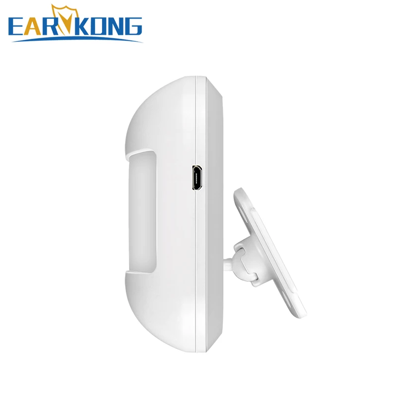 voice alarm sounder EARYKONG Motion Sensor Detector 1527 Type 433MHz Wireless Infrared Detector Support 5V USB power supply For home alarm system emergency alarm button Alarms & Sensors