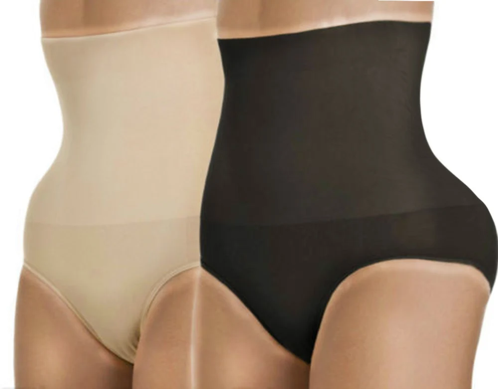 Женская тонкая живота Высокая Талия животик Управление body shaper трусики-танга женское корректирующее белье body shaper утягивающие женские тела
