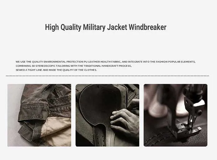 homens casual estilo militar com capuz jaqueta