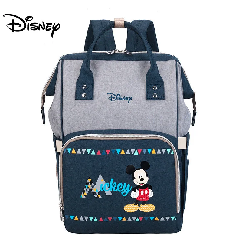 Сумка для подгузников disney, рюкзак, детские сумки для мам, мокрая сумка, модная сумка для мам, органайзер для подгузников, Микки, Минни, коляска для подгузников - Цвет: BB0006