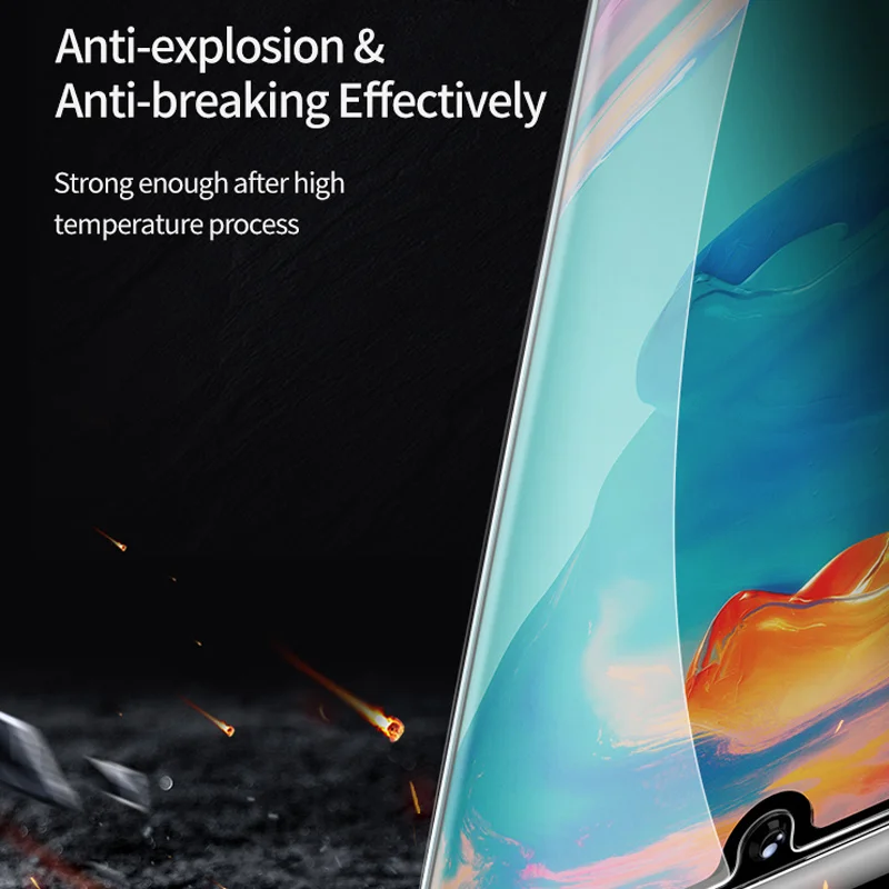P20 Pro закаленное стекло ударопрочный 9 H жесткий 9D изогнутое для huawei P10 P30 Lite P Smart Plus