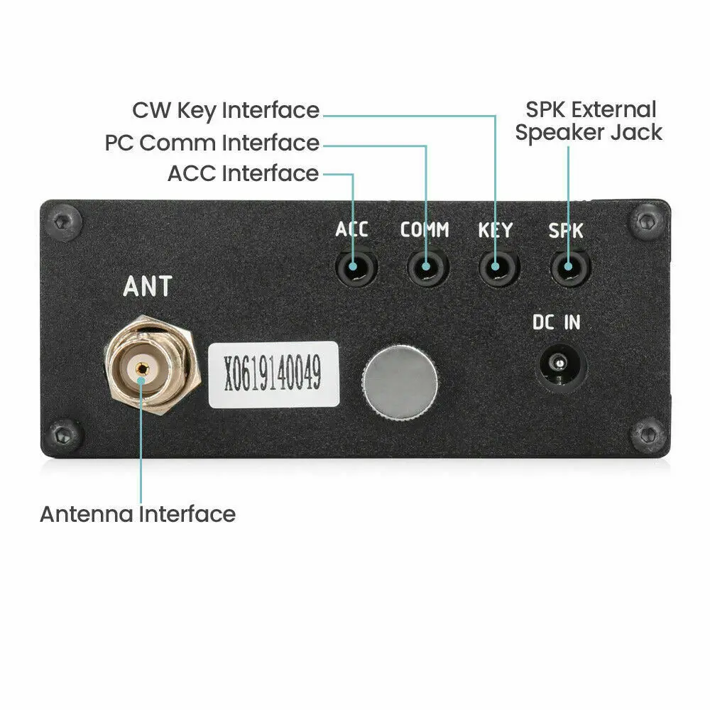 Новейший G-CORE SDR любительский радиоприемник XIEGU G1M SSB/CW 0,5-30 МГц Мобильный радиоприемник HF трансивер Ham QRP