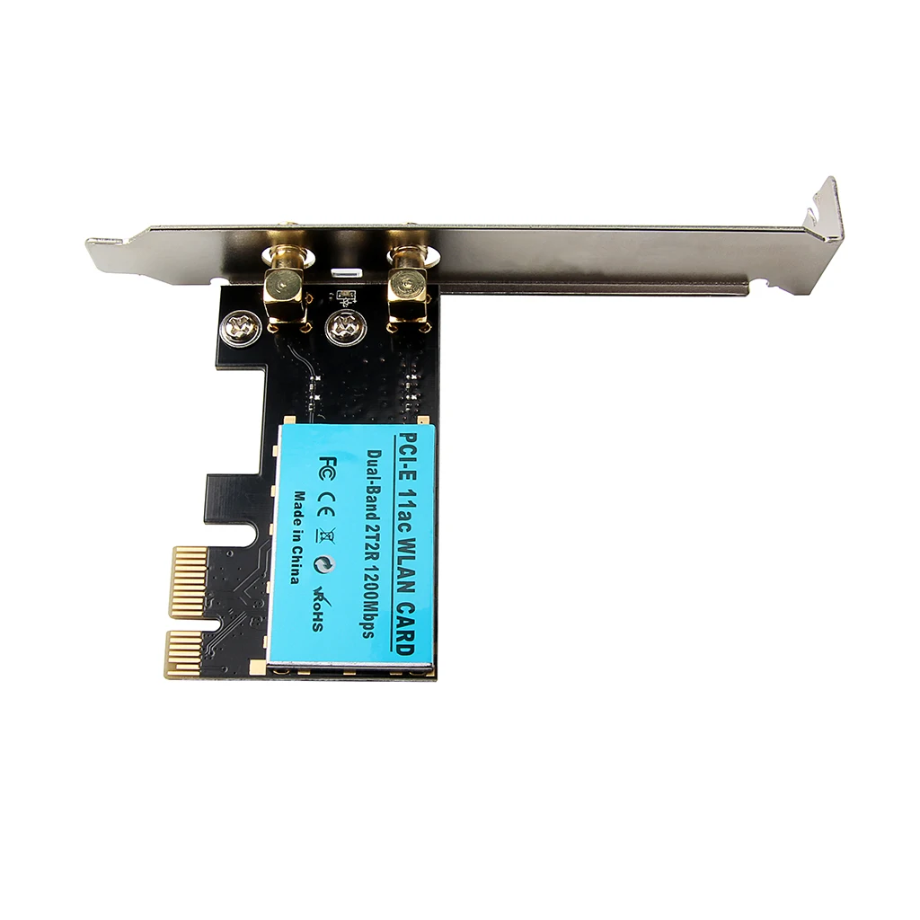 1200 Мбит/с беспроводная сетевая карта,/WiFi адаптер/PCI-E Экспресс-адаптер