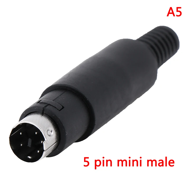 1 шт. мини-разъем din разъем 3/4/5/6/7/8 PIN шасси крепление кабеля для мальчиков и девочек - Цвет: A5