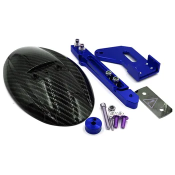 

For Kawasaki Z125 Yamaha RC150 2010-2015 Motorcycle CNC Aluminum Alloy Carbon Fiber Rear Wheel Tire Fender Bracket Mudguard