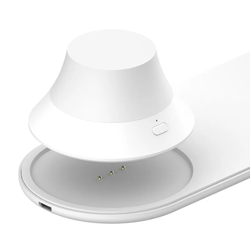 Original Mijia Yeelight Wireless Charger with LED Night Light Magnetic Attraction Fast Charging For iPhones Samsung Huawei