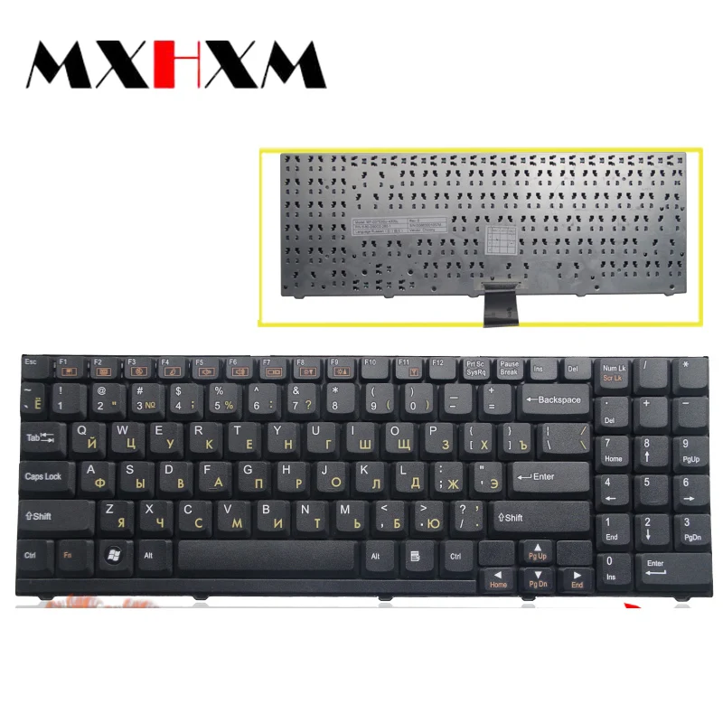 Ru For Clevo Blue Sky D900 D27 D470 M590 D70 Notebook Keyboard | Компьютеры и офис