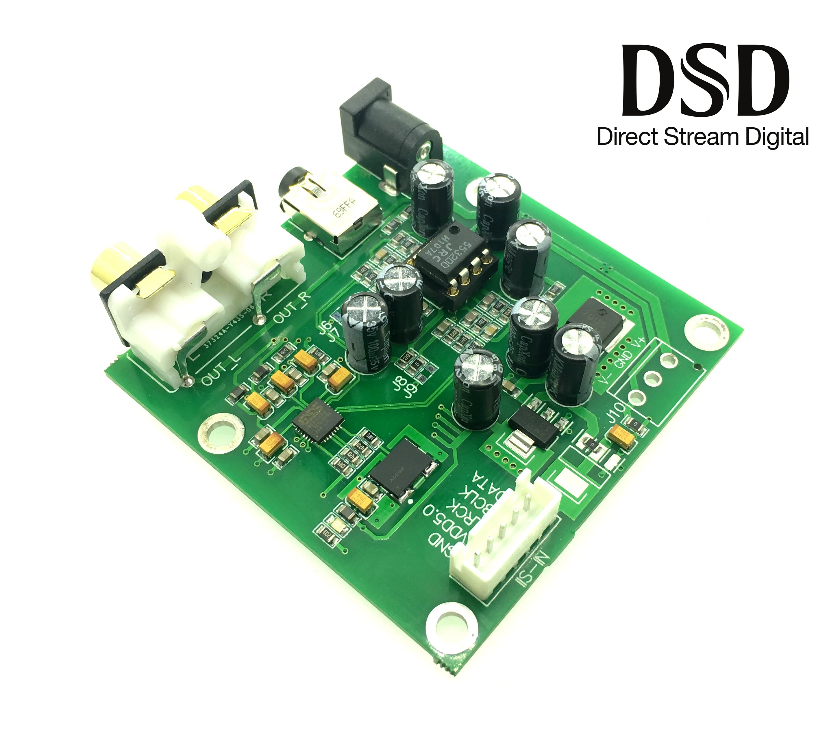 ES9018K2M I2S IIS DSD цифровой аудио вход, DAC аудио декодер доска моделирование DOP