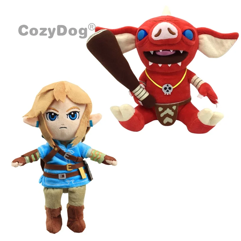 The Legend of Zelda Breath of the Wild Link Plush Doll Stuffed Toy 12 inch Gift 
