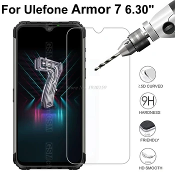 Перейти на Алиэкспресс и купить 2 шт Ulefone Armor 7 закаленное стекло 9H Взрывозащищенная защитная пленка для экрана протектор мобильного телефона для Ulefone Armor 7 6,3дюйм