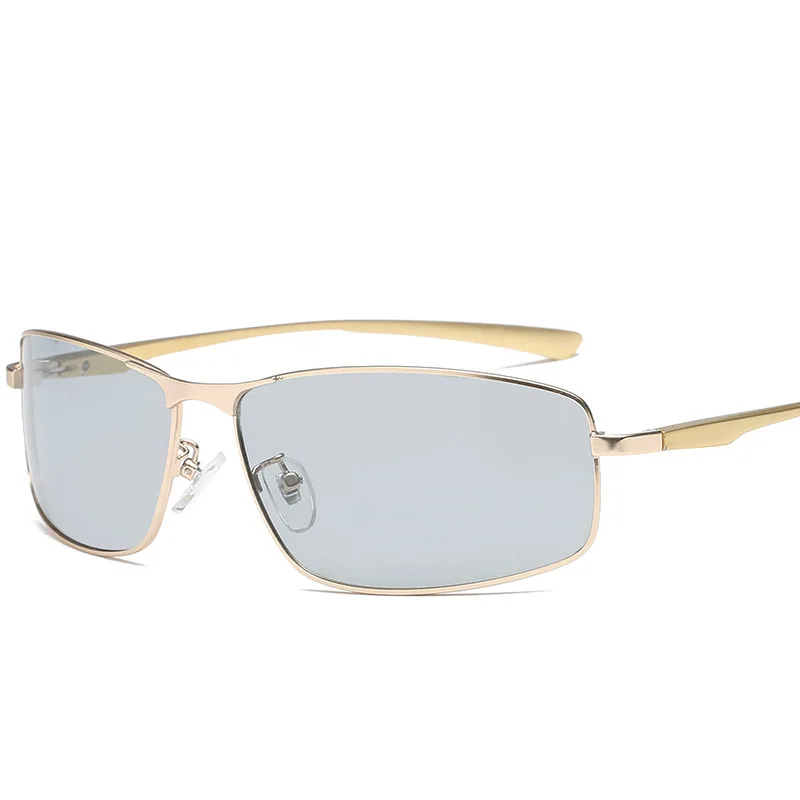 Photochromic Sunglasses Men Polarized Chameleon Glasses Male Change Color Sun Glasses Day Night Vision Driving Goggles Eyewear