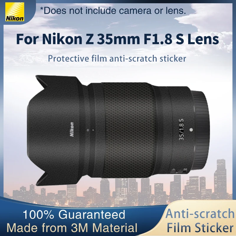 

Lens protective film For Nikon Z 35mm F1.8 S Lens Skin Decal Sticker Wrap Film Anti-scratch Protector Case