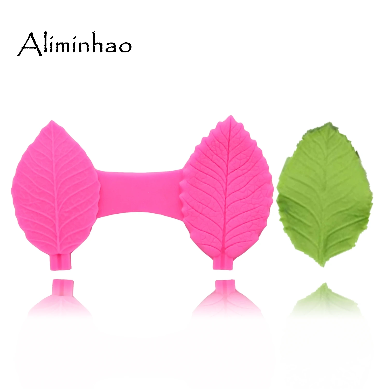 

B1417 Ginkgo leaves Fimo Polymer Clay Resin Sugarcraft Silicone mold fondant mold cake decorating tools chocolate gumpaste mold